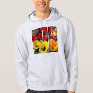 Sudadera Tulipanes amarillos y rojos