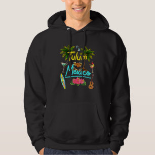 Sudadera Tulum Mexico Beach Summer Palm Surf Sun Set Palm T