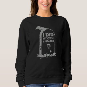 Sudadera tumba gótica diciendo cabeza de piedra que hice mi