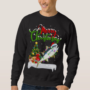 Sudadera Tuna Fish Lover Xmas Decoraciones Santa Tuna Chris