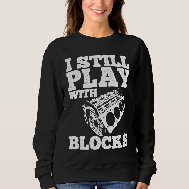 Sudadera Tuning Car  Repairing Cars Mechanic Tools  3 (Anverso)