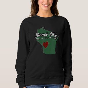 Sudadera TUNNEL CITY Wisconsin WI USA City State Souvenir