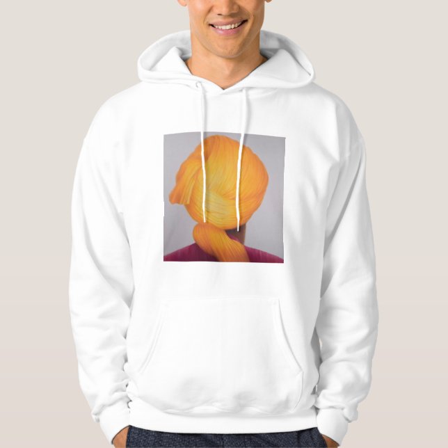 Sudadera Turbante grande del azafrán (Anverso)
