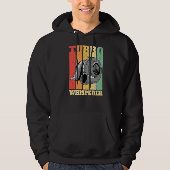 Sudadera Turbo Whisperer Car Tuning Drifting Mec (Anverso)