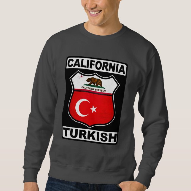 Sudadera Turco-americano de California (Anverso)