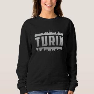 Sudadera Turín Italia City Skyline Cityscape Funny Gift