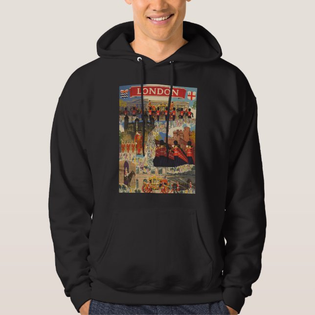 Sudadera Turismo de Londres - Reino Unido (Anverso)