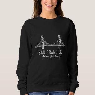 Sudadera Turista De San Francisco En El Puente Golden Gate 