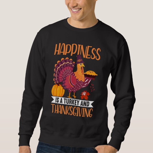 Sudadera Turkey And Thanksgiving Thanks Giving  Thanksgivin (Anverso)