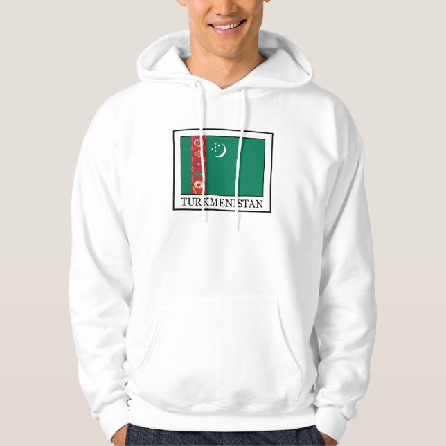 Sudadera Turkmenistan Hoodie (Anverso)