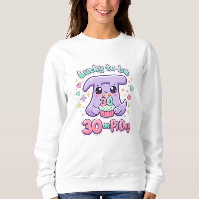 Sudadera Turning 30 on Pi Day Birthday Design - Math Lover' (Anverso)