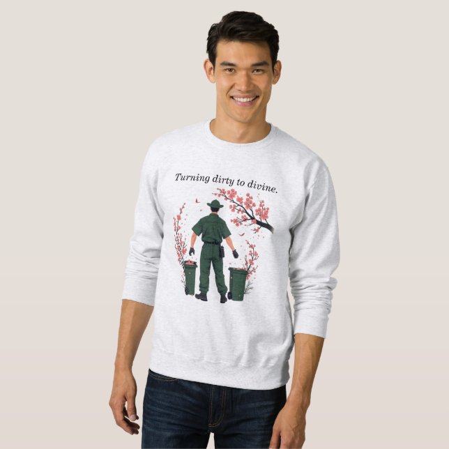 Sudadera Turning Gray to Silver: Inspiring Elderly Care  (Anverso completo)