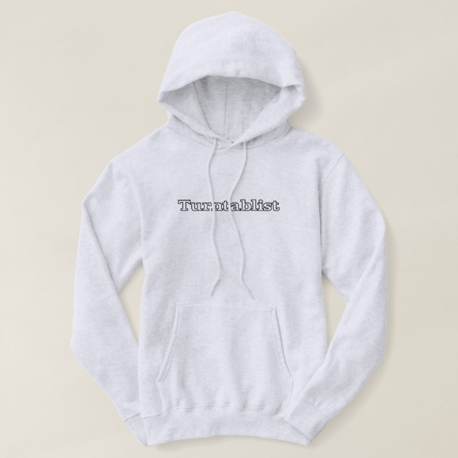 Sudadera Turntablista (Diseño del anverso)
