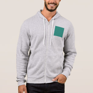 Sudadera Turquesa Tanager, Azul Verde azulado y Kelly Green