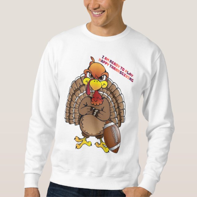 Sudadera Turquía del fútbol (Anverso)