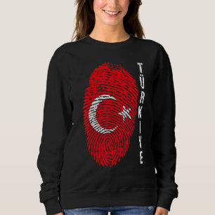 Sudadera Turquía Turkiye Bandera Nacional Marca Bayragi H