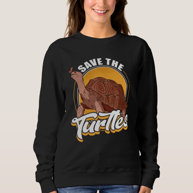 Sudadera Turtle Animal Ocean Sea Turtle 1 (Anverso)