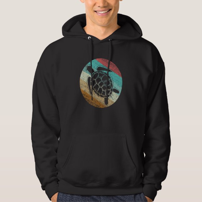 Sudadera Turtle swimming in the Sea (Anverso)