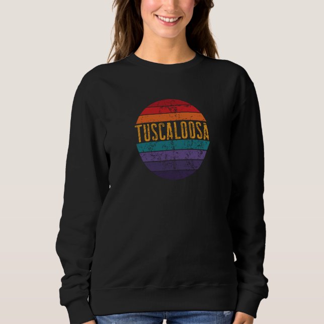 Sudadera Tuscaloosa Alabama Pacific Coast Sunset 5 Distress (Anverso)