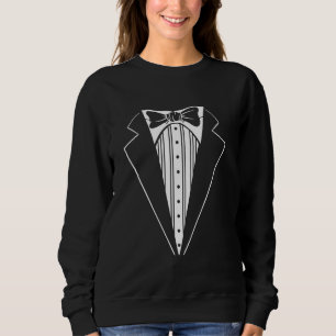 Sudadera Tuxedo Disstume Funny Hen Y Stag Bow Tie Lazy Vent