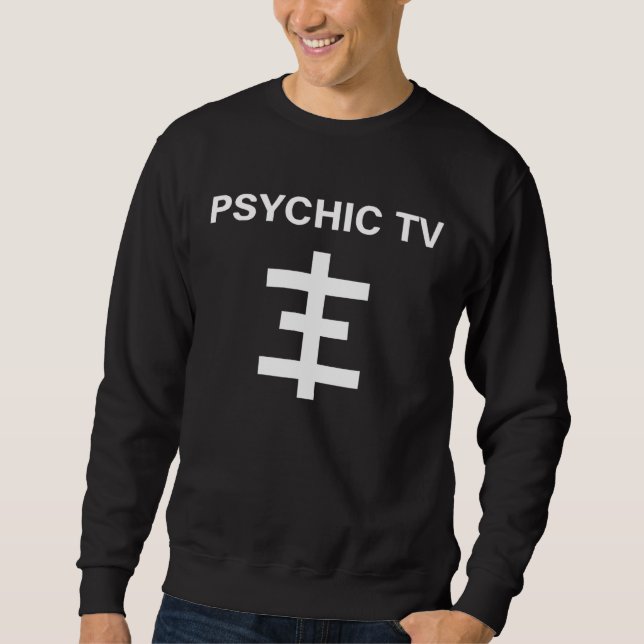 Sudadera Tv Psicológica Para Hombres Mujeres (Anverso)