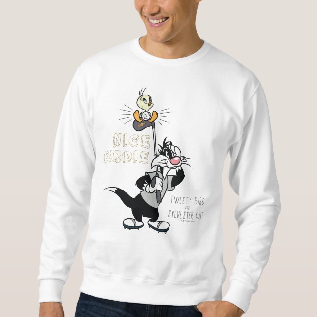 Sudadera TWEET™ y SYLVESTER™ Golfing - Niza Birdie (Anverso)