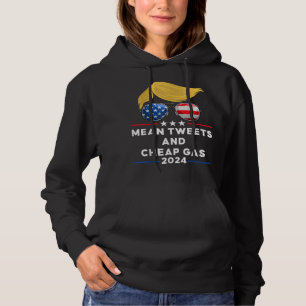 Sudadera Tweets Medios Y Gasolina Barata Funny 2024 Pro Tru