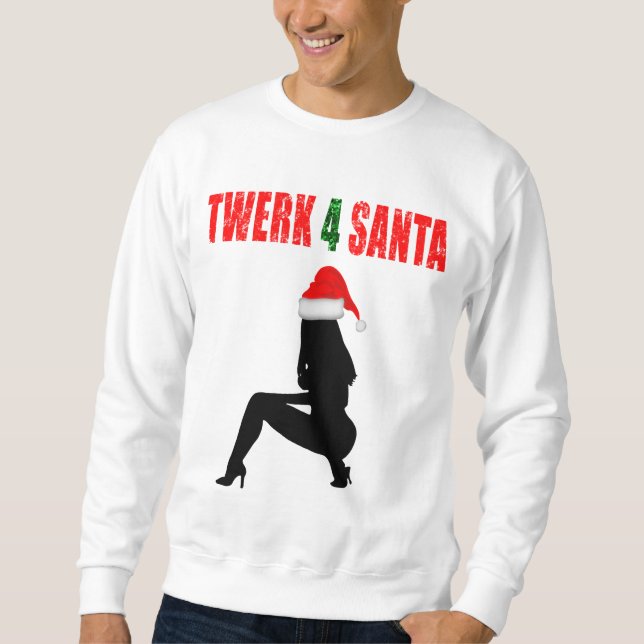 Sudadera Twerk 4 Santa (Anverso)