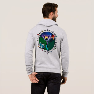 Sudadera Twilight Magical Crystal Elegant Amethyst Dragon