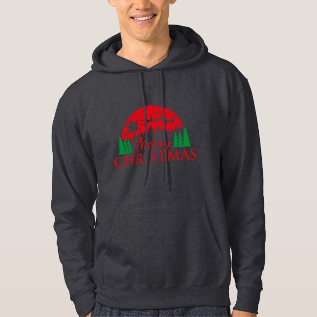 Sudadera Twinkle Time-Navidad Alegre  (Anverso)