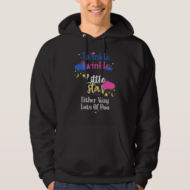 Sudadera Twinkle Twinkle Pequeñas Estrellas De Cualquier Ma (Anverso)