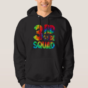 Sudadera Tye 3er grado Escuadrón Estudiante Primer Día