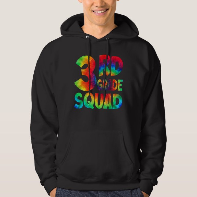 Sudadera Tye 3er grado Escuadrón Estudiante Primer Día (Anverso)