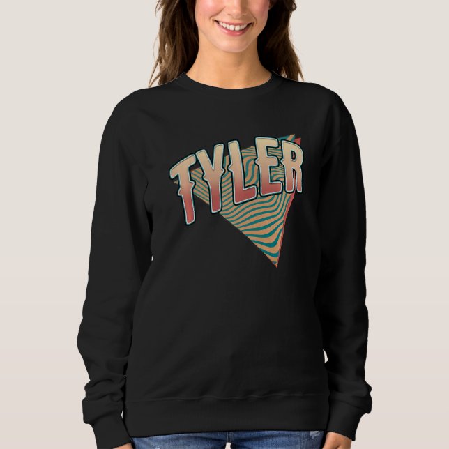 Sudadera Tyler Texas Throwback Vintage Retro (Anverso)