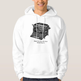 Sudadera Typewriter Great Sweatshirt hoodie