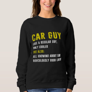 Sudadera Typogra mecánica de definición del tipo de coche c