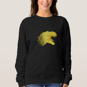 Sudadera Tyrannosaurus Rex Skull Motif Dinosaurs Teeth