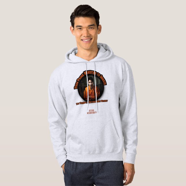 Sudadera TyrantWear: Exigir Rendición de Cuentas (Anverso completo)