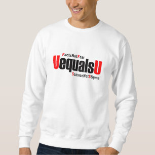 Sudadera U es igual a U - VIH Indetectable - Ciencia no Est