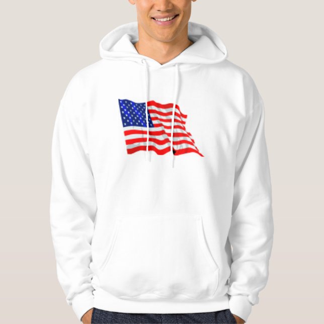 Sudadera U.S. Bandera (Anverso)