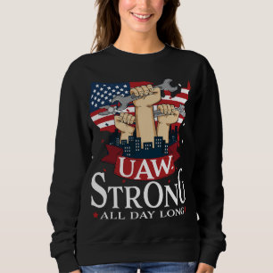 Sudadera UAW Fuerte Solidaridad UAW Orgullosa Unión de Trab