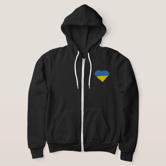 Sudadera Ucrania amor y bandera (Distribución)