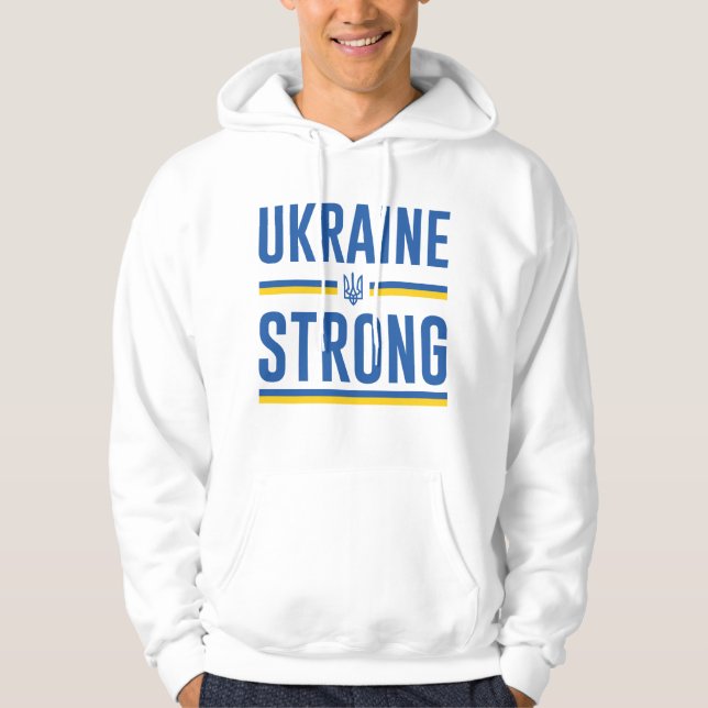 Sudadera Ucrania fuerte (Anverso)