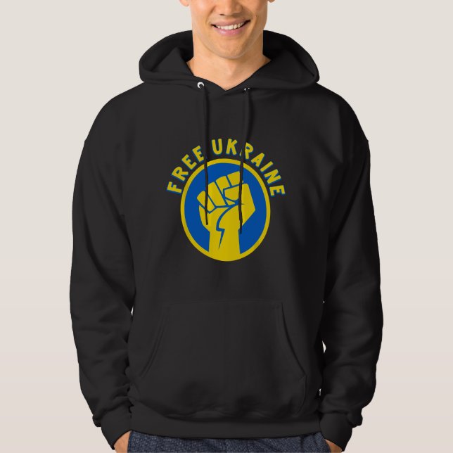 Sudadera Ucrania Libre  (Anverso)