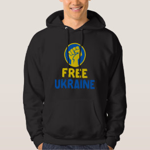 Sudadera Ucrania Libre Un Puño Ucraniano