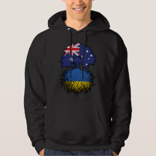 Sudadera Ucrania raíces de árboles australianos ucranianos