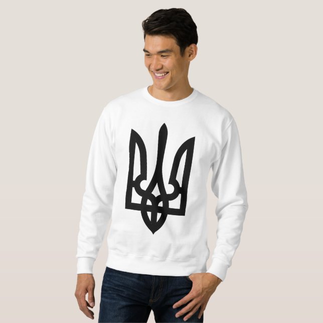 Sudadera Ucraniano Tryzub (Anverso completo)