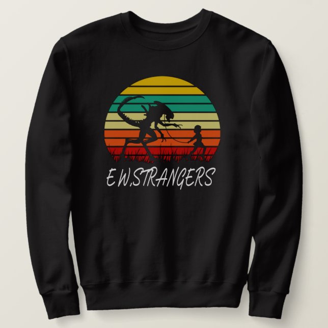 Sudadera Uf Extraños (Anverso del diseño)