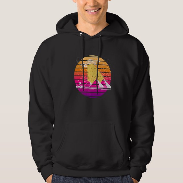Sudadera Ufo Alien Secuestro Pirámides Antiguas Egipto Vint (Anverso)