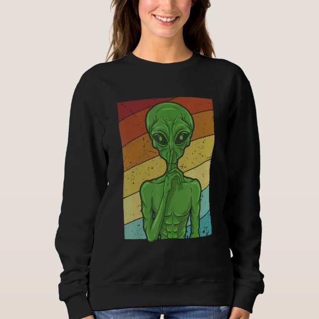 Sudadera UFO Conspiracy Alien Alien Conspiracy Theoryist (Anverso)